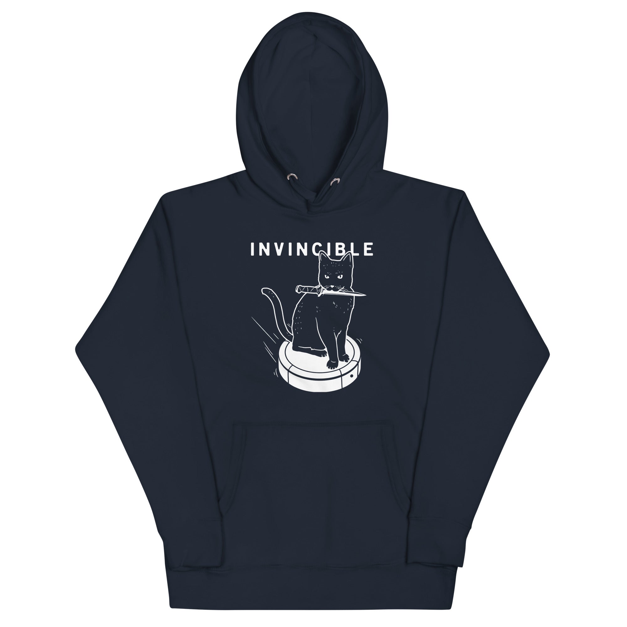 Invincible Cat Unisex Hoodie T-Shirts, Sweatshirt | CoreVibeTees.com (Image 3)
