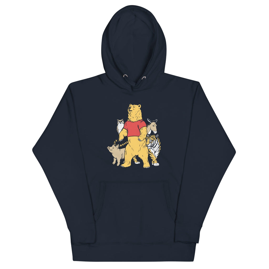 Bear And Friends Unisex Hoodie T-Shirts, Sweatshirt | CoreVibeTees.com (Image 3)