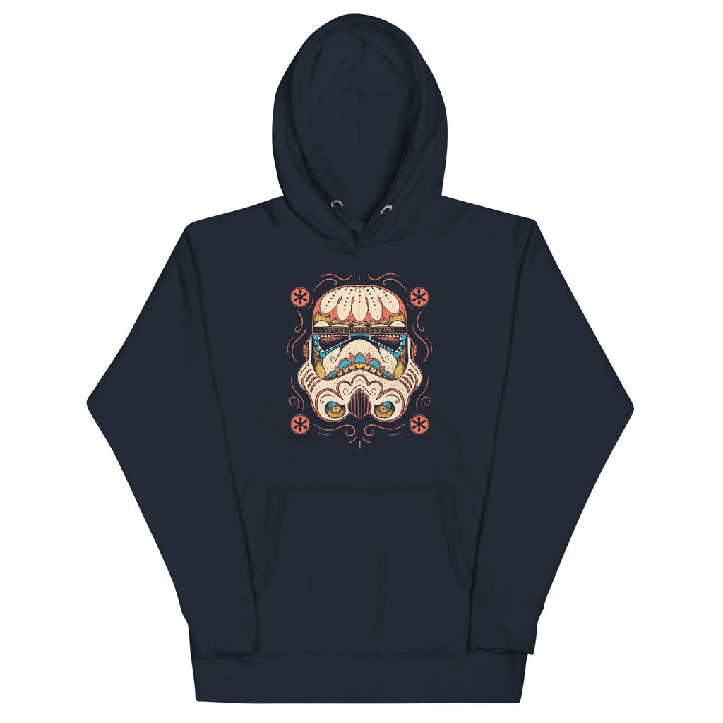 Sugar Skull Trooper Unisex Hoodie T-Shirts, Sweatshirt | CoreVibeTees.com (Image 1)