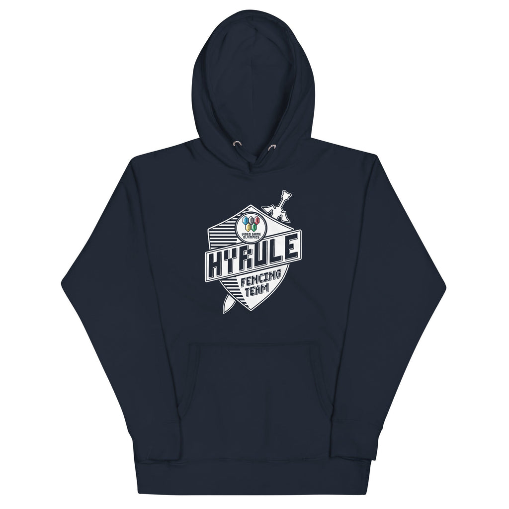 Hyrule Fencing Team Unisex Hoodie T-Shirts, Sweatshirt | CoreVibeTees.com (Image 3)