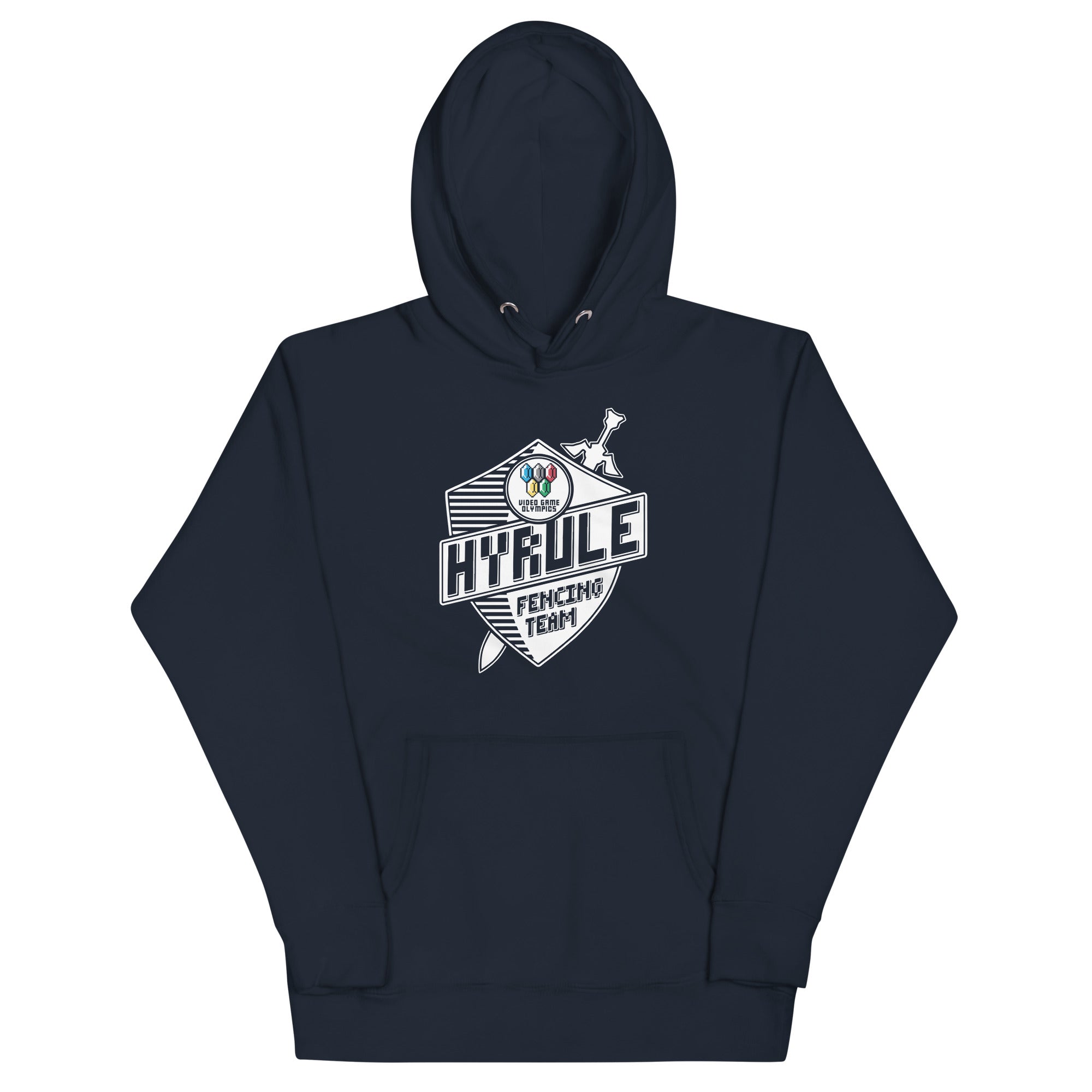 Hyrule Fencing Team Unisex Hoodie T-Shirts, Sweatshirt | CoreVibeTees.com (Image 3)