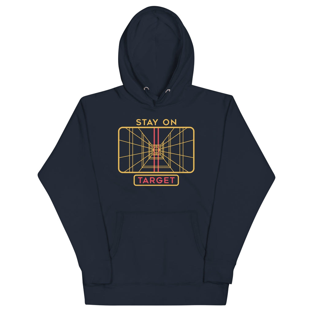 Stay On Target Unisex Hoodie T-Shirts, Sweatshirt | CoreVibeTees.com (Image 2)