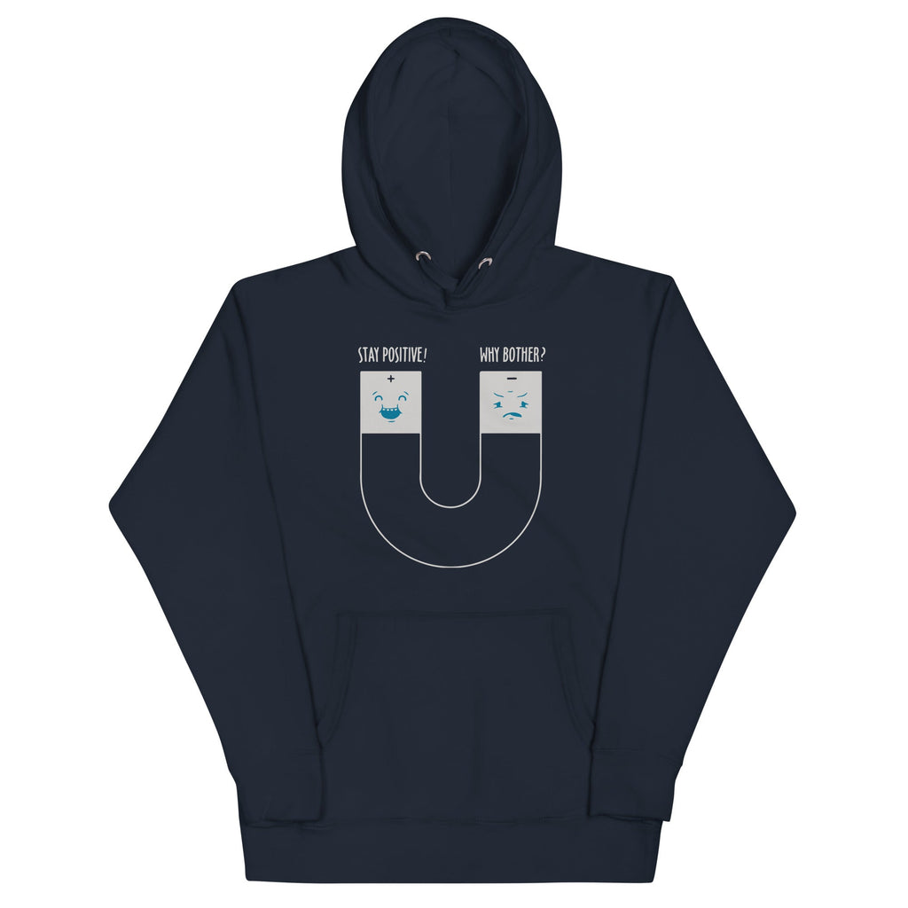 Stay Positive Unisex Hoodie T-Shirts, Sweatshirt | CoreVibeTees.com (Image 3)