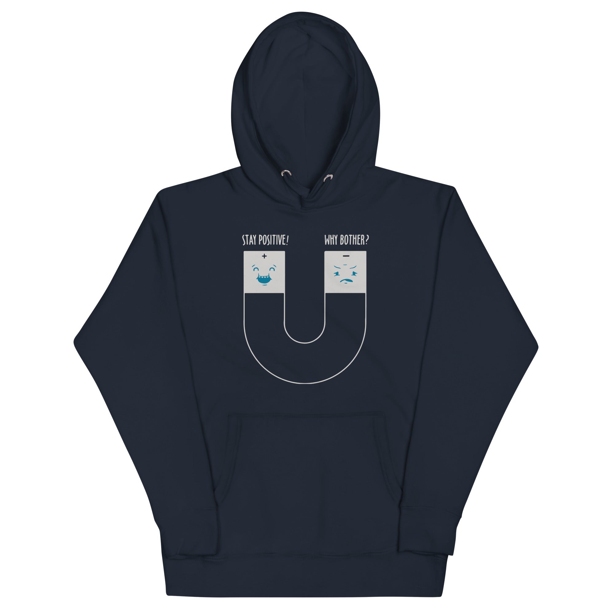Stay Positive Unisex Hoodie T-Shirts, Sweatshirt | CoreVibeTees.com (Image 3)