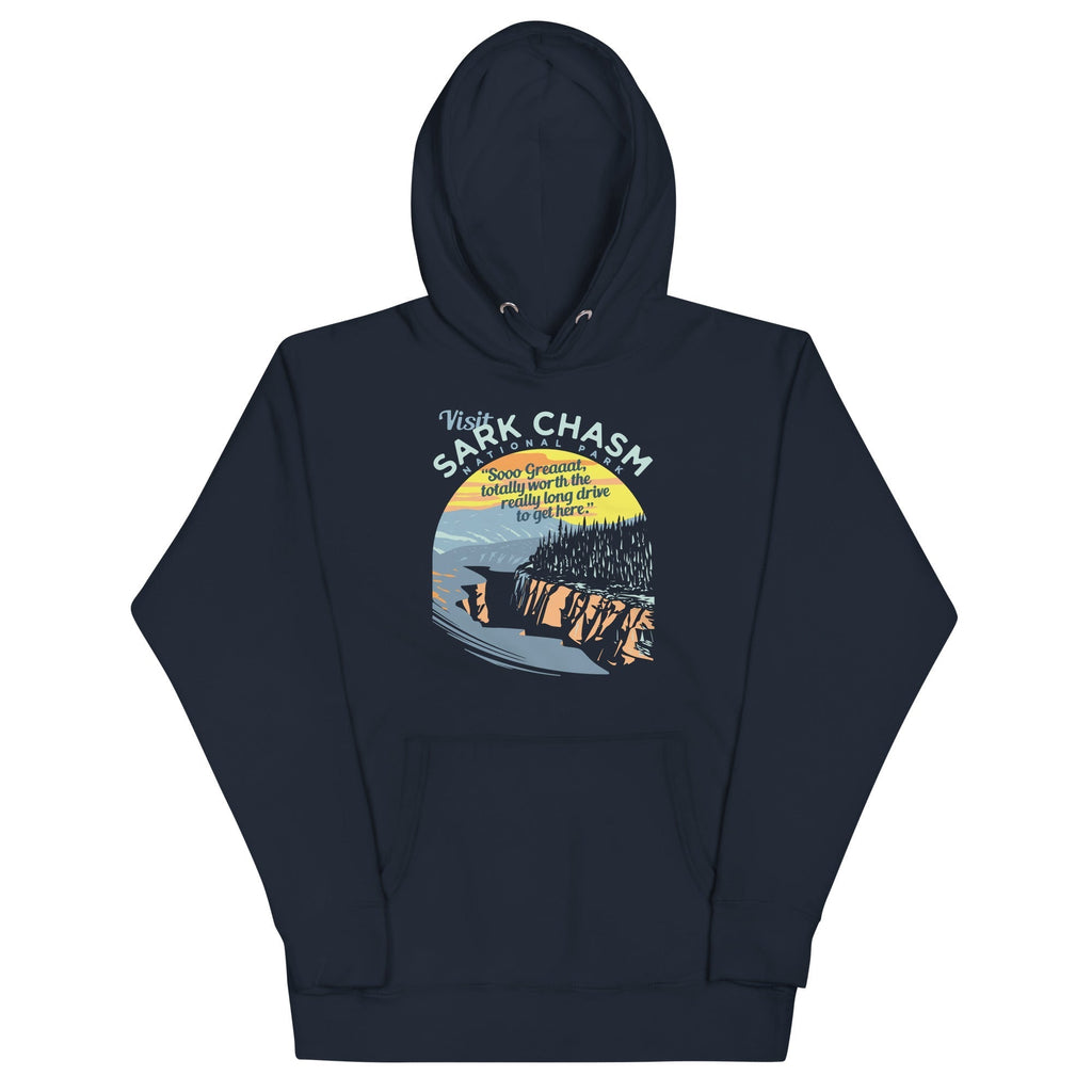 Visit Sark Chasm Unisex Hoodie T-Shirts, Sweatshirt | CoreVibeTees.com (Image 1)