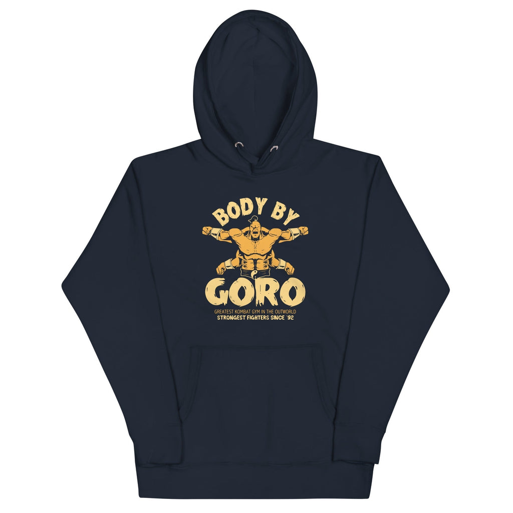 Body By Goro Unisex Hoodie T-Shirts, Sweatshirt | CoreVibeTees.com (Image 2)