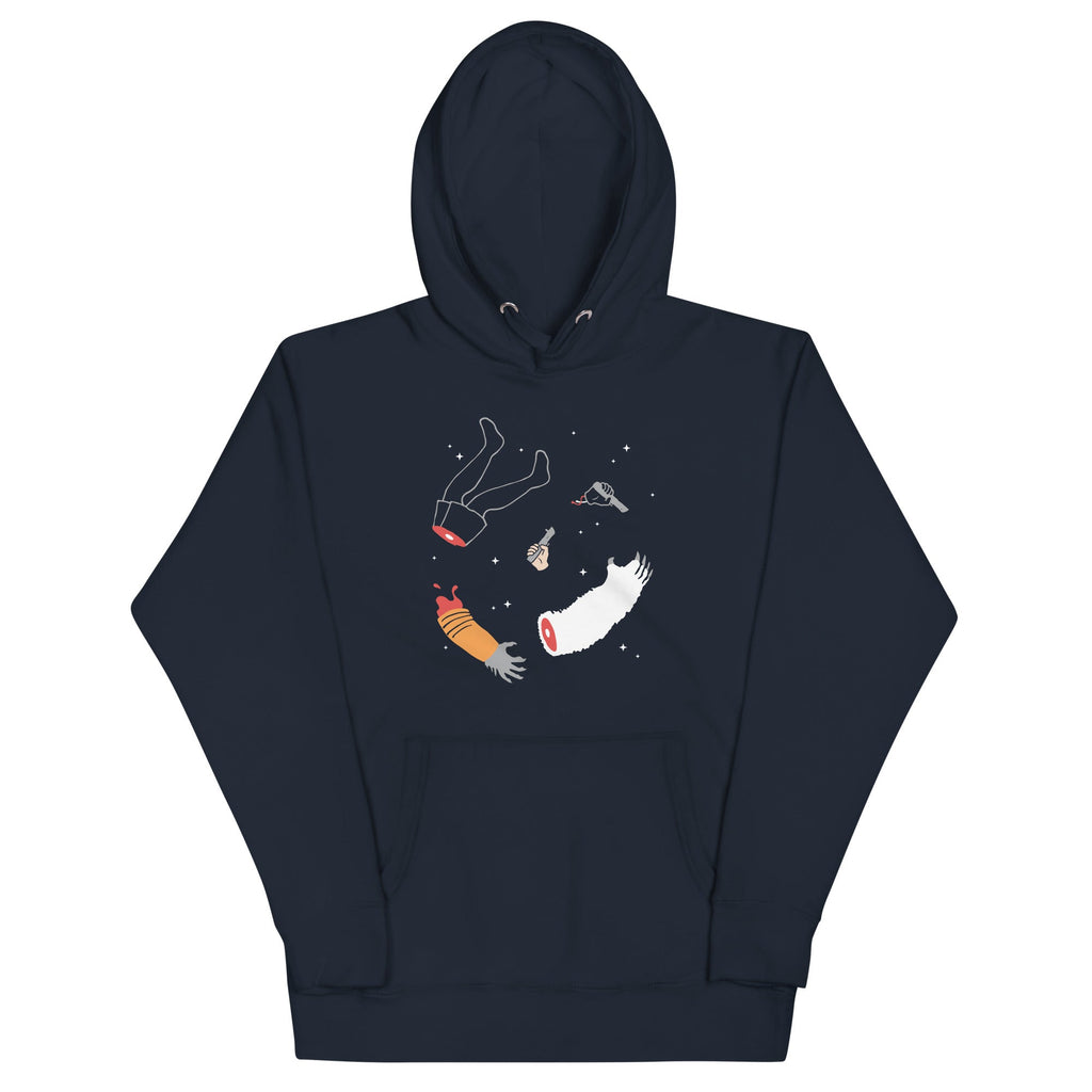 Floating Limbs Unisex Hoodie T-Shirts, Sweatshirt | CoreVibeTees.com (Image 2)