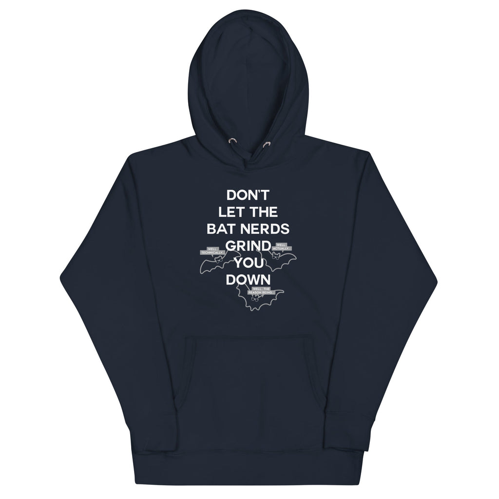 Don't Let The Bat Nerds Grind You Down Unisex Hoodie T-Shirts, Sweatshirt | CoreVibeTees.com (Image 2)