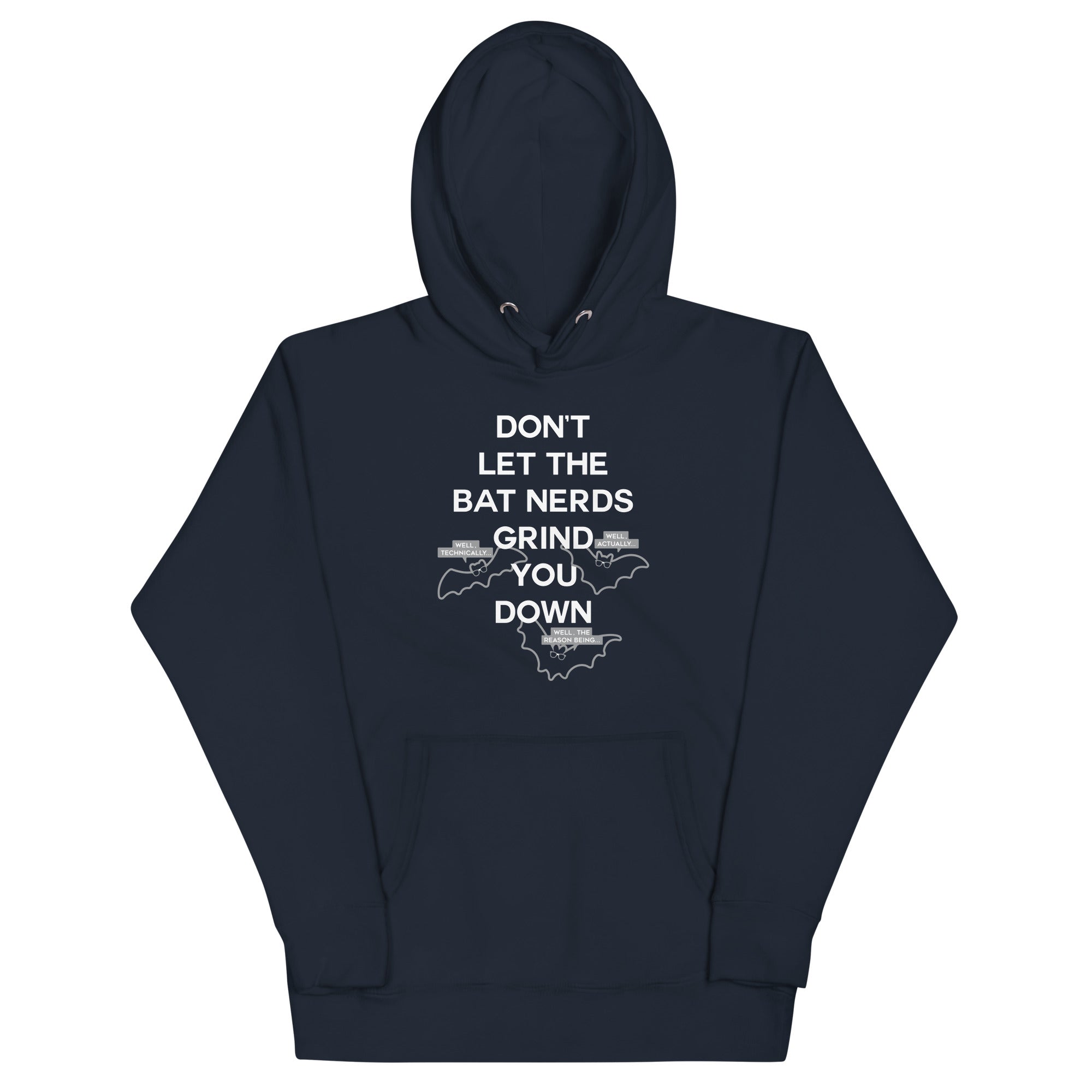 Don't Let The Bat Nerds Grind You Down Unisex Hoodie T-Shirts, Sweatshirt | CoreVibeTees.com (Image 2)