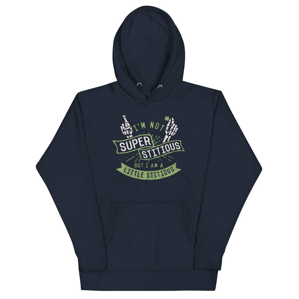 I'm Not Superstitious, But I Am A Little Stitious Unisex Hoodie T-Shirts, Sweatshirt | CoreVibeTees.com (Image 2)