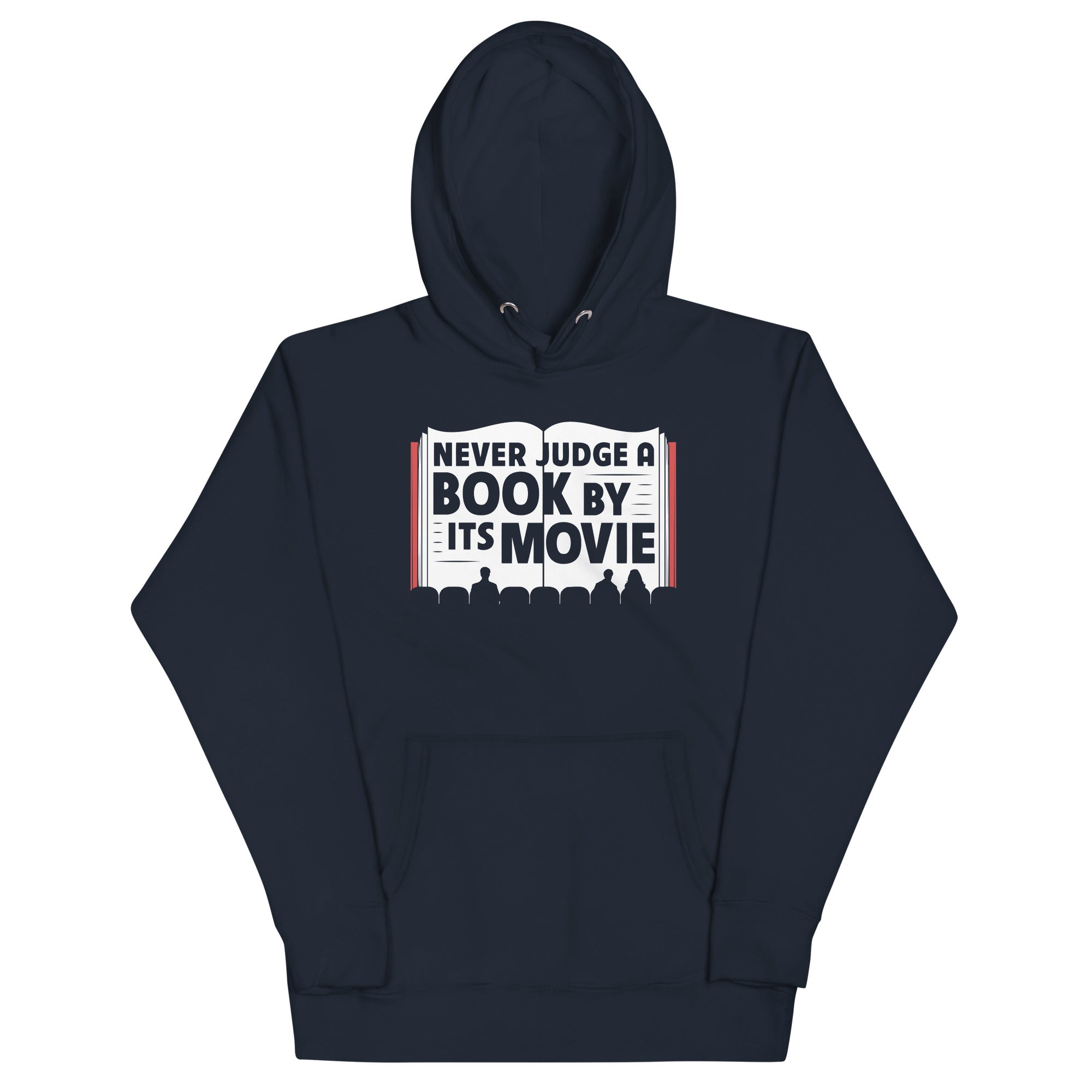 Never Judge A Book By Its Movie Unisex Hoodie T-Shirts, Sweatshirt | CoreVibeTees.com (Image 2)