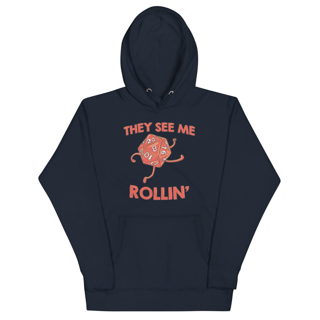 They See Me Rollin' Unisex Hoodie T-Shirts, Sweatshirt | CoreVibeTees.com (Image 2)
