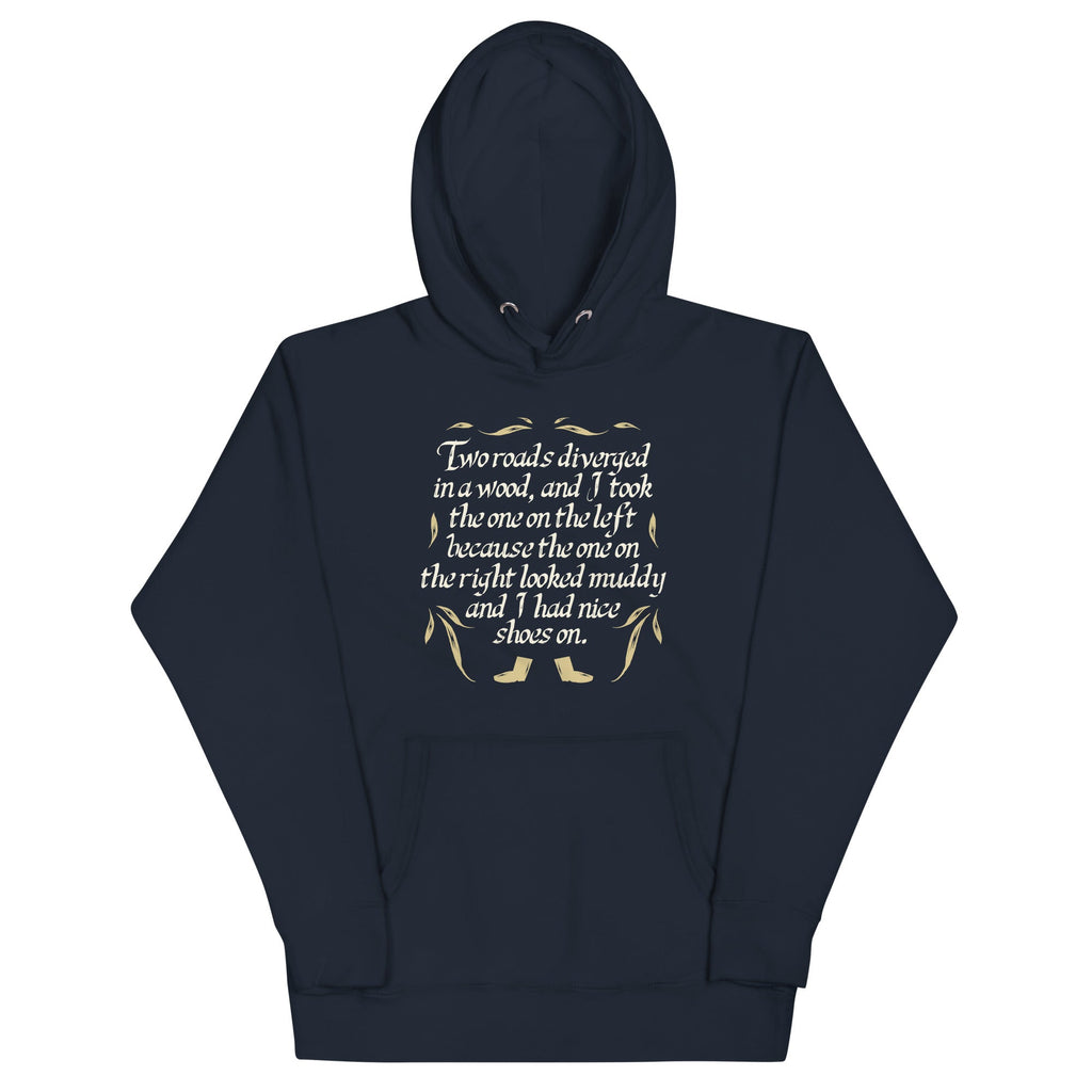 Two Roads Diverged Unisex Hoodie T-Shirts, Sweatshirt | CoreVibeTees.com (Image 1)
