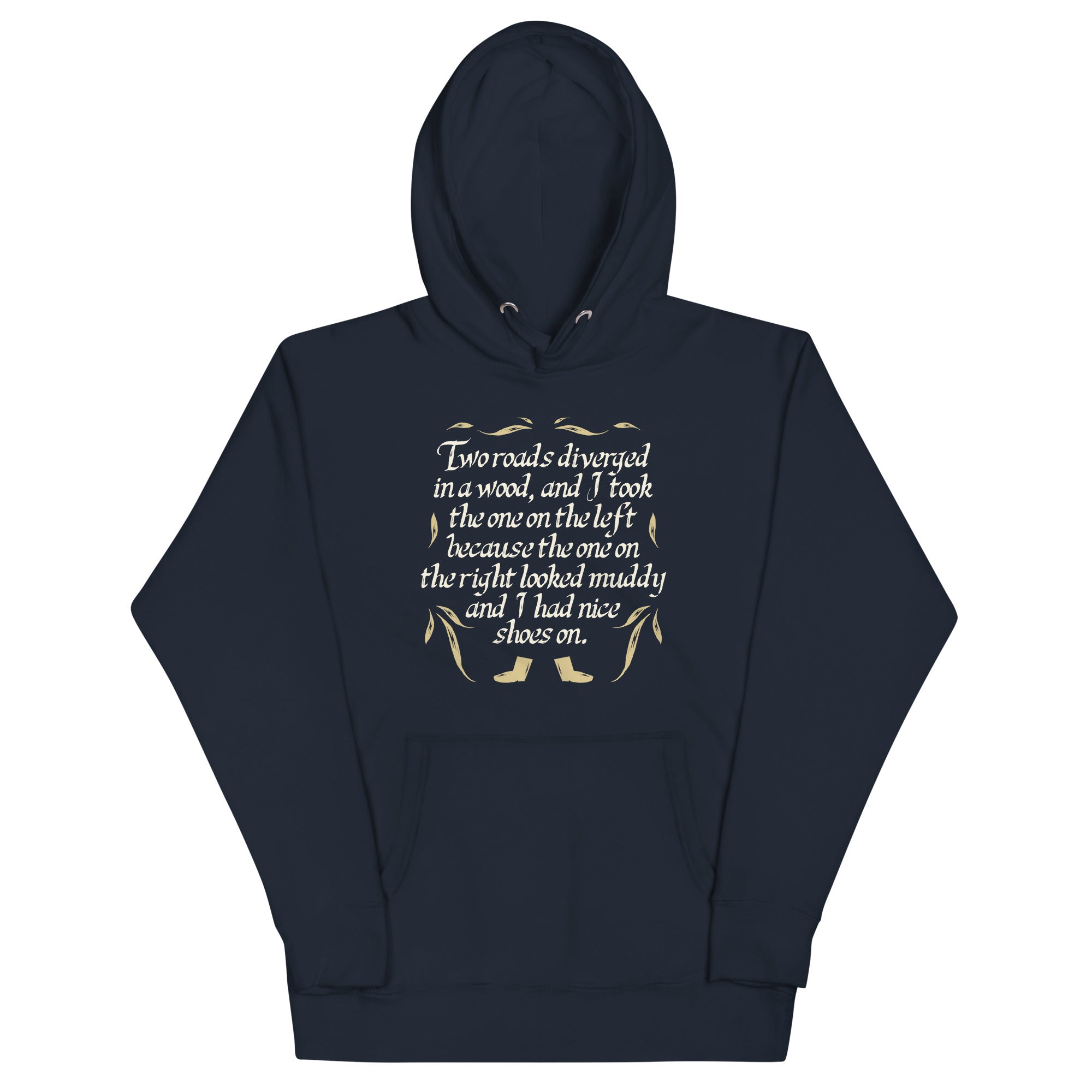 Two Roads Diverged Unisex Hoodie T-Shirts, Sweatshirt | CoreVibeTees.com (Image 1)