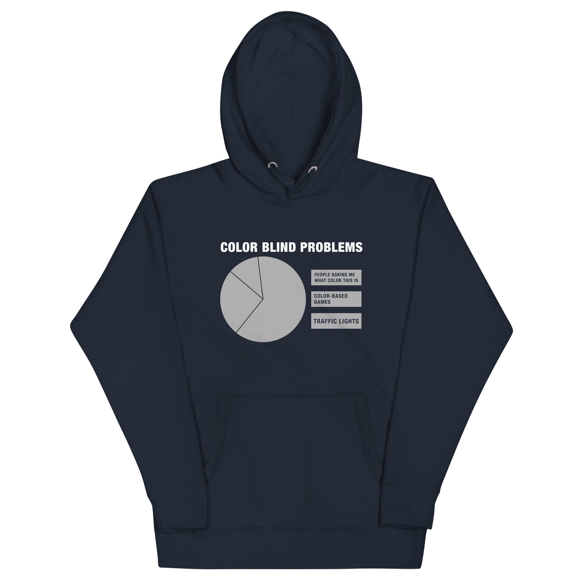 Color Blind Problems Unisex Hoodie T-Shirts, Sweatshirt | CoreVibeTees.com (Image 1)