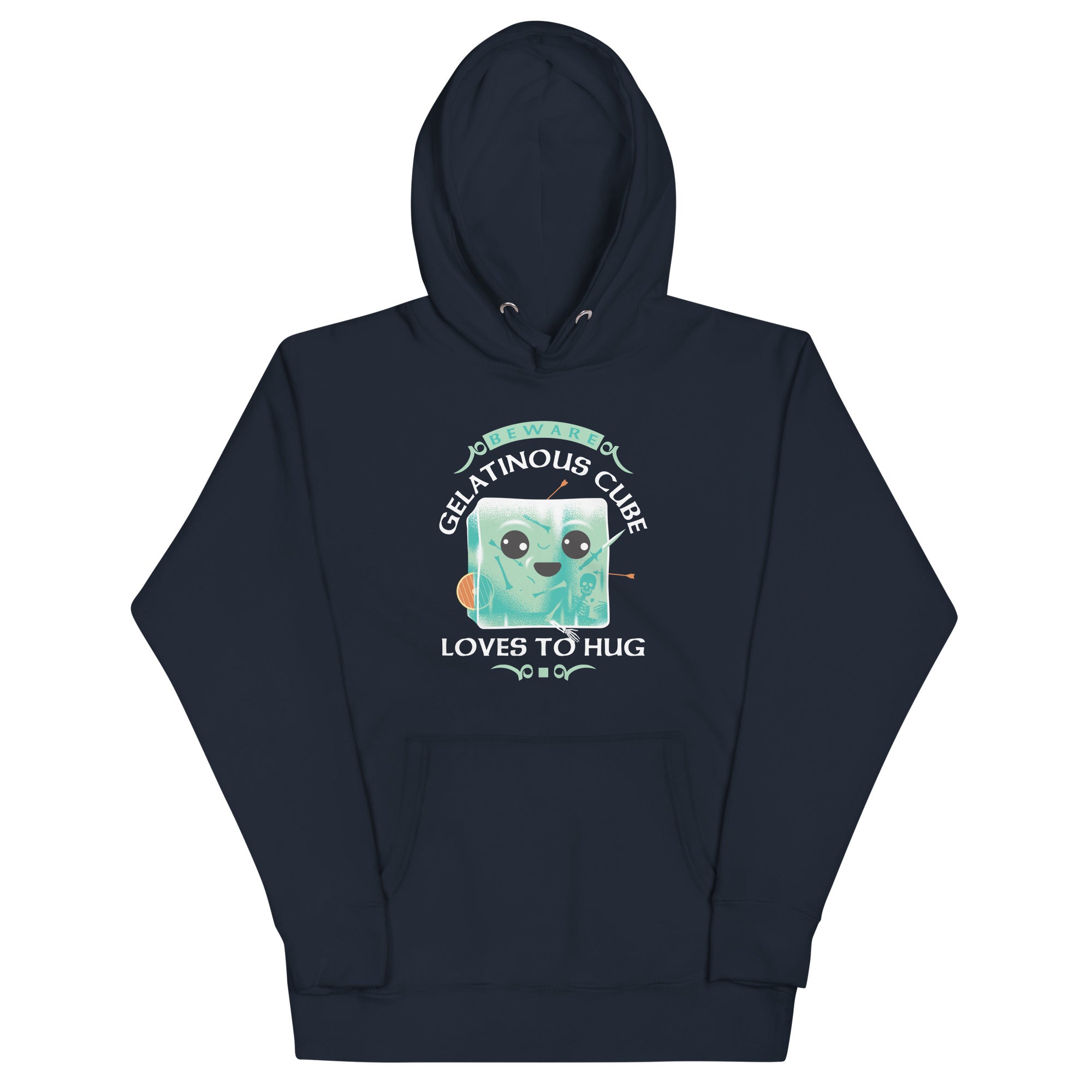 Gelatinous Cube Loves To Hug Unisex Hoodie T-Shirts, Sweatshirt | CoreVibeTees.com (Image 2)