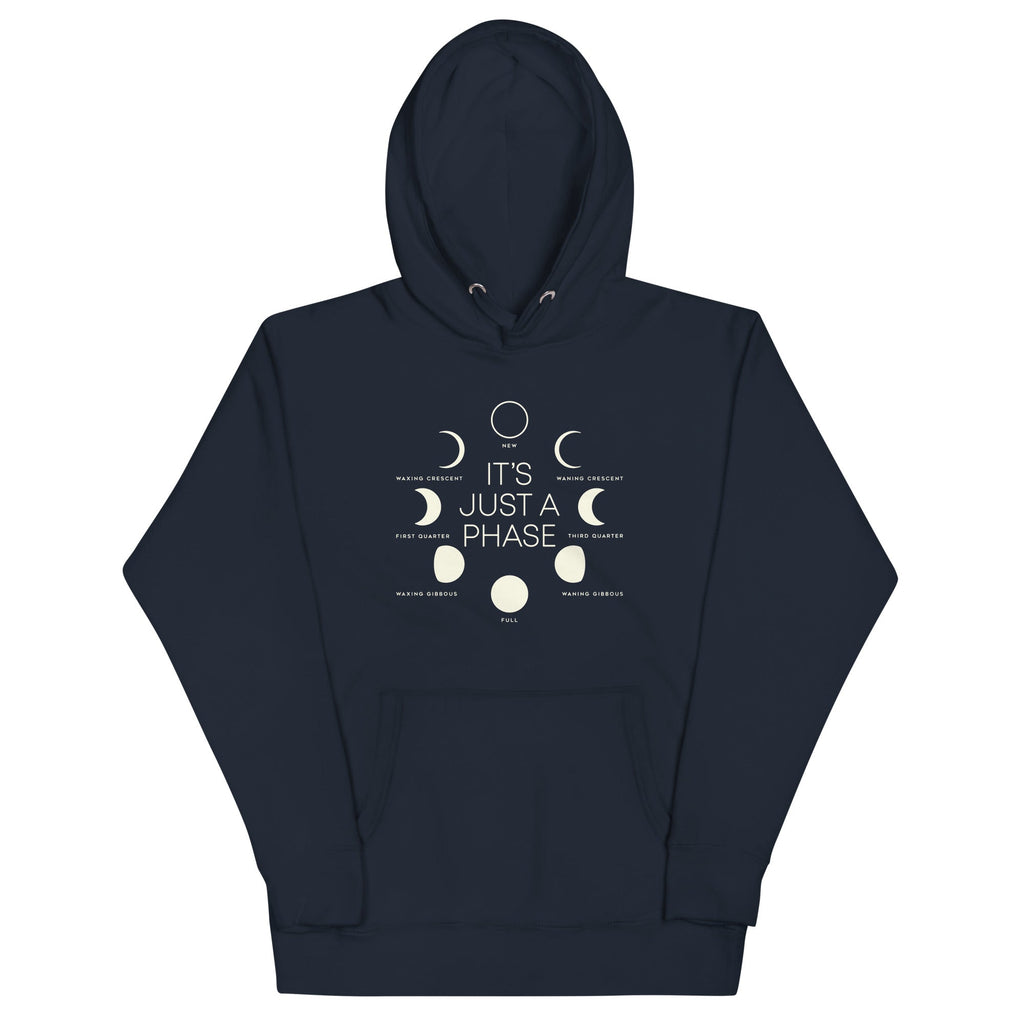 It's Just A Phase Unisex Hoodie T-Shirts, Sweatshirt | CoreVibeTees.com (Image 3)
