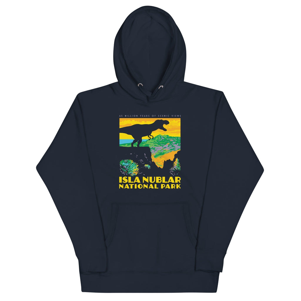 Isla Nublar National Park Unisex Hoodie T-Shirts, Sweatshirt | CoreVibeTees.com (Image 2)