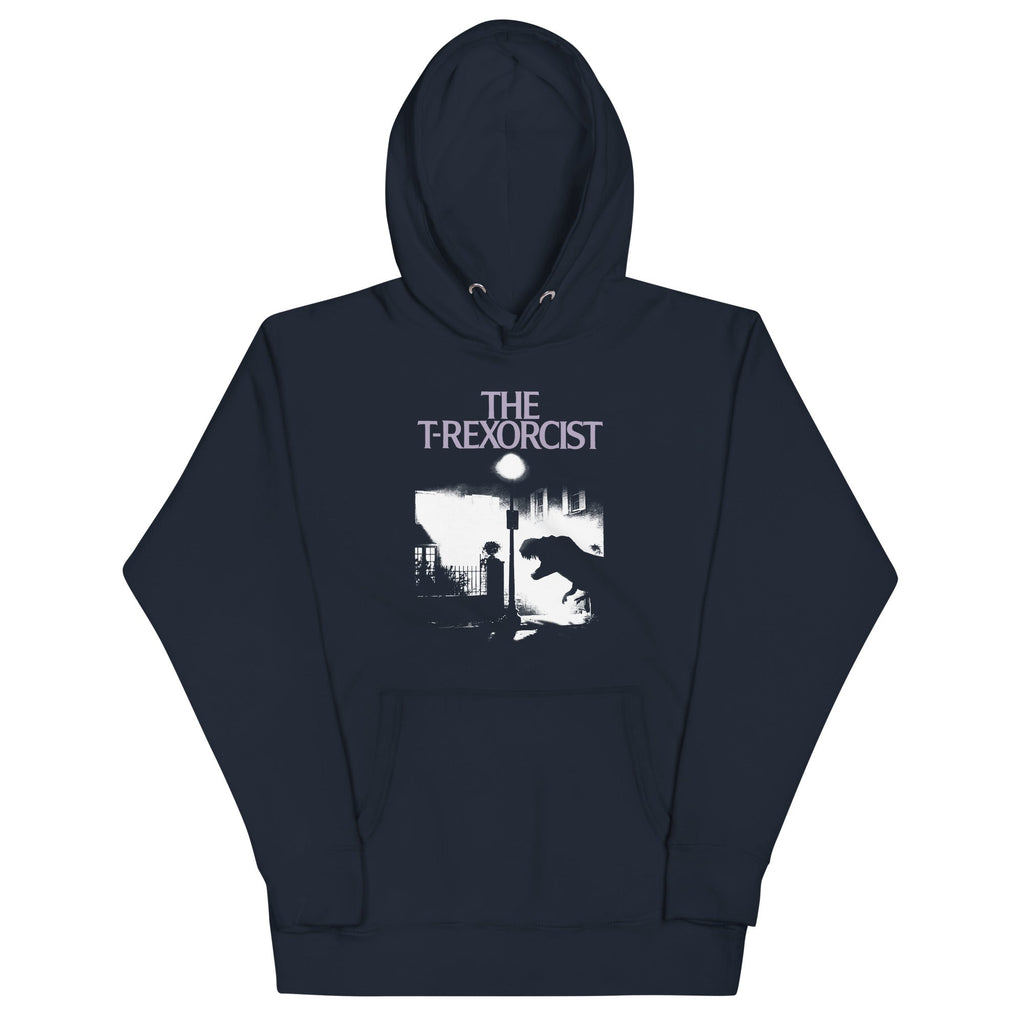The T-Rexorcist Unisex Hoodie T-Shirts, Sweatshirt | CoreVibeTees.com (Image 2)
