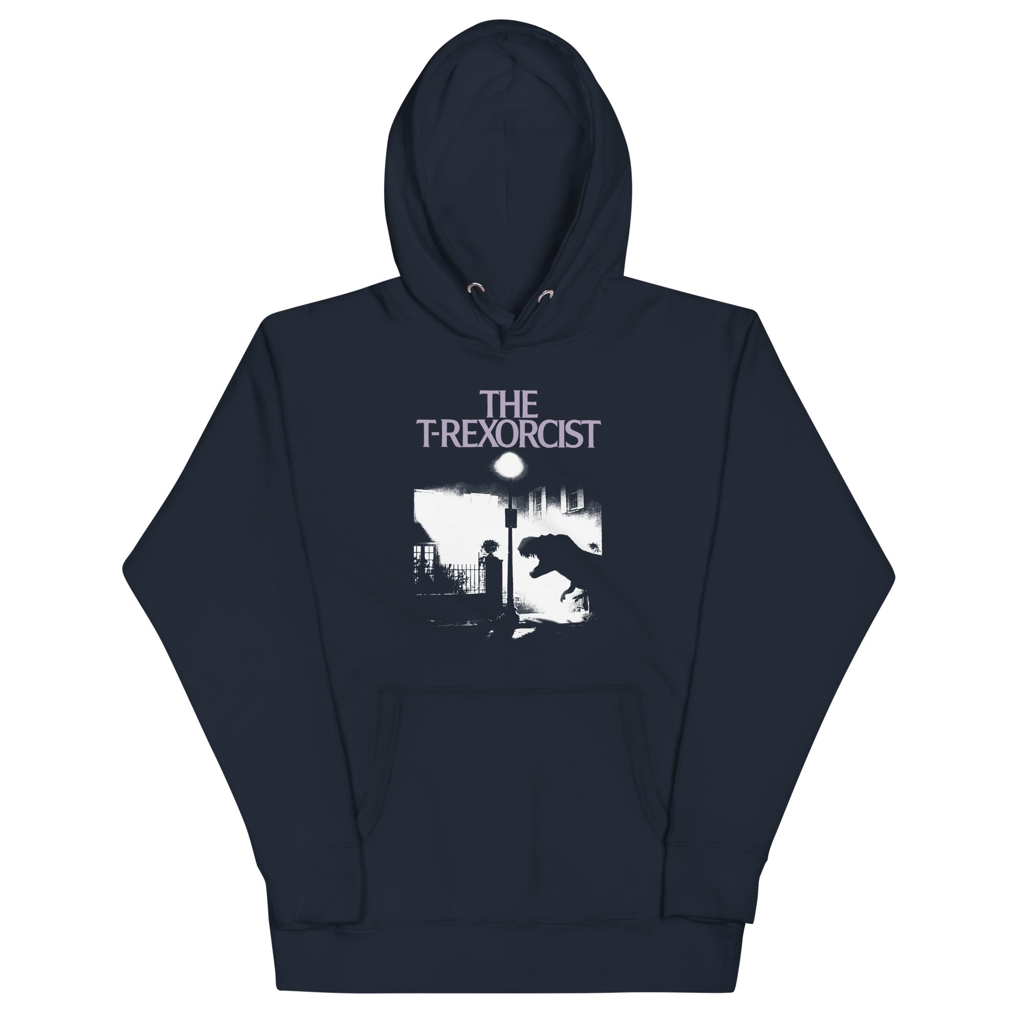The T-Rexorcist Unisex Hoodie T-Shirts, Sweatshirt | CoreVibeTees.com (Image 2)