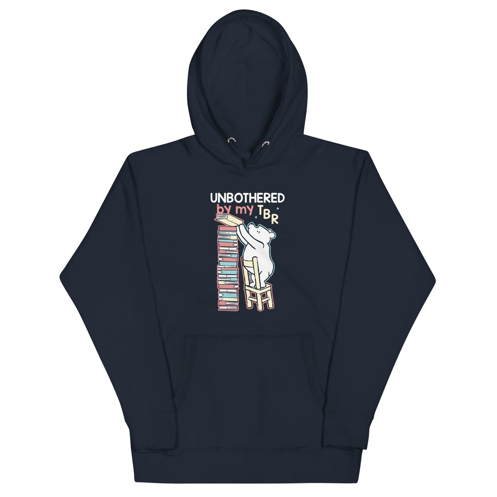 Unbothered By My TBR Unisex Hoodie T-Shirts, Sweatshirt | CoreVibeTees.com (Image 3)