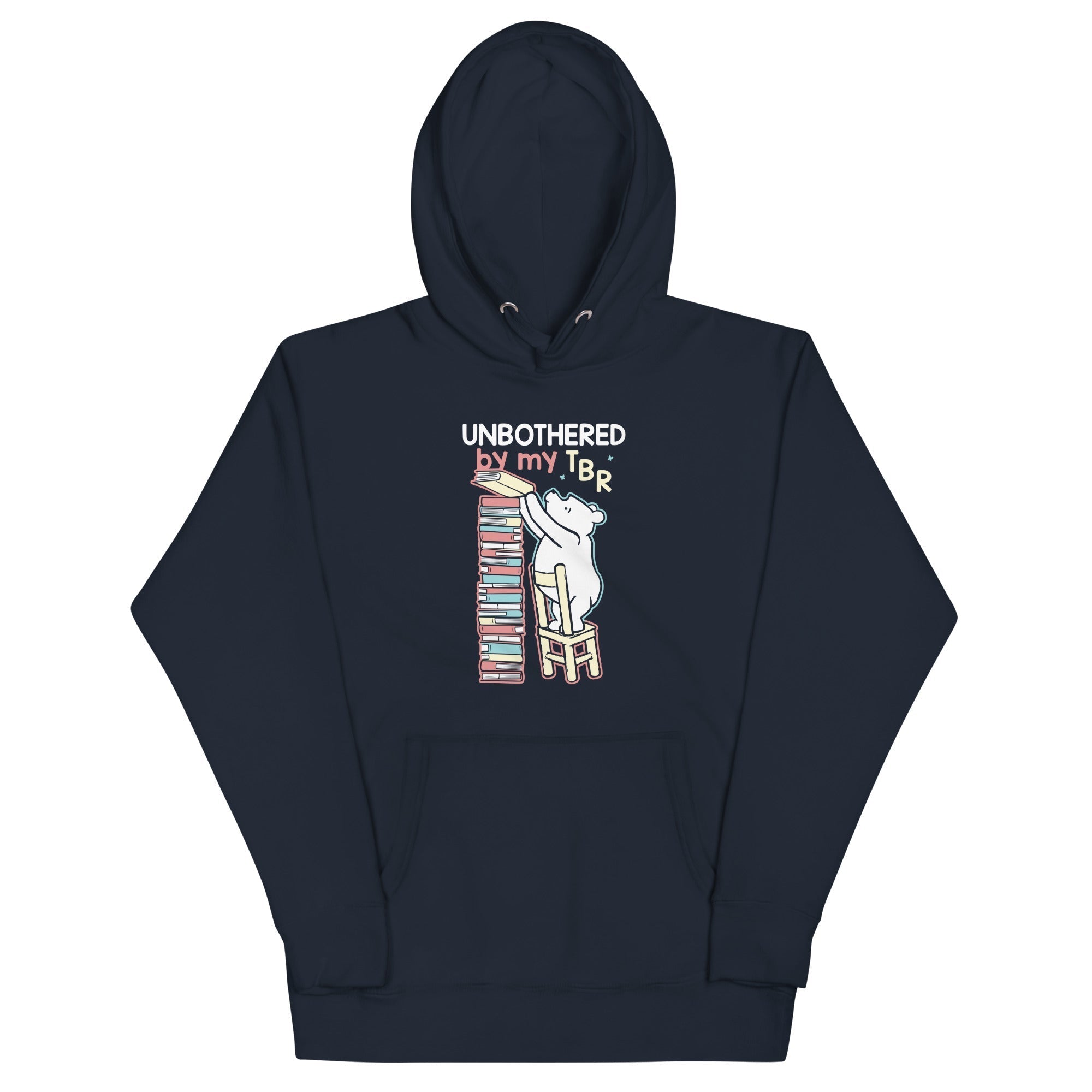 Unbothered By My TBR Unisex Hoodie T-Shirts, Sweatshirt | CoreVibeTees.com (Image 3)