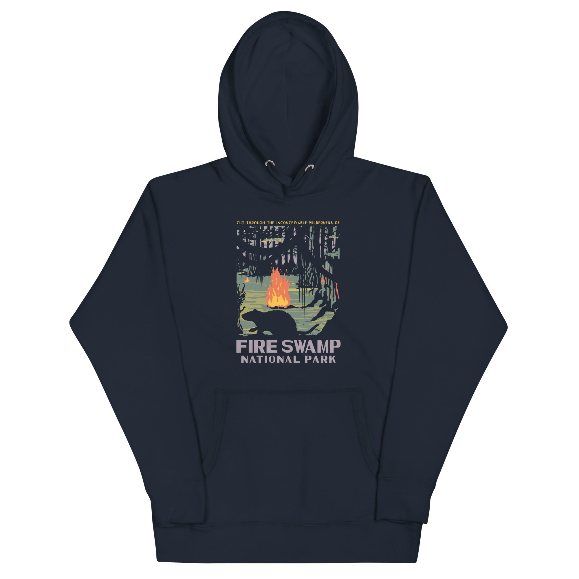 Fire Swamp National Park Unisex Hoodie T-Shirts, Sweatshirt | CoreVibeTees.com (Image 2)