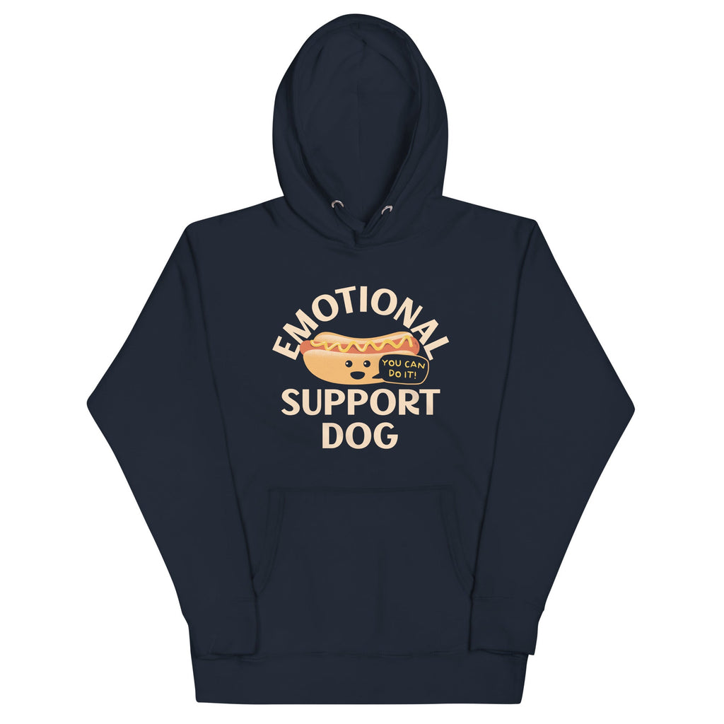 Emotional Support Dog Unisex Hoodie T-Shirts, Sweatshirt | CoreVibeTees.com (Image 1)