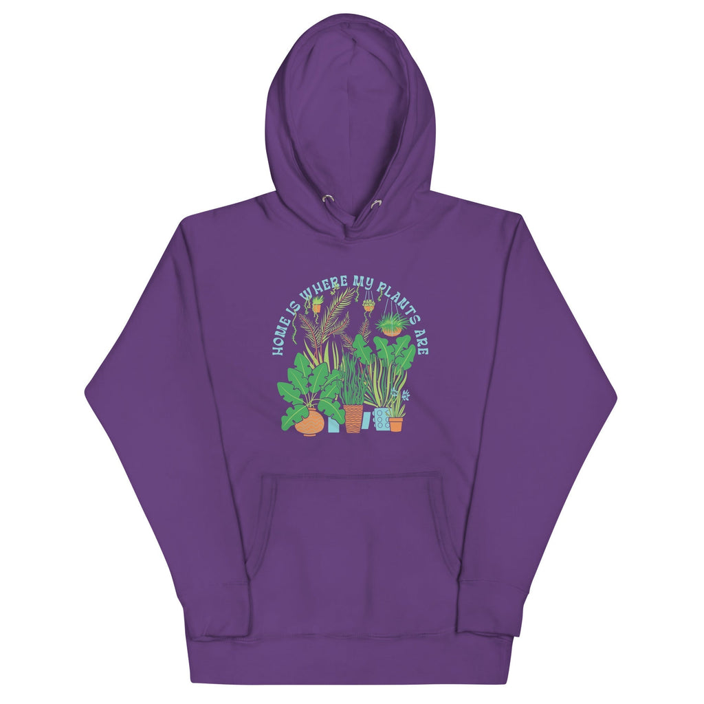 Home Is Where The Plants Are Unisex Hoodie T-Shirts, Sweatshirt | CoreVibeTees.com (Image 5)