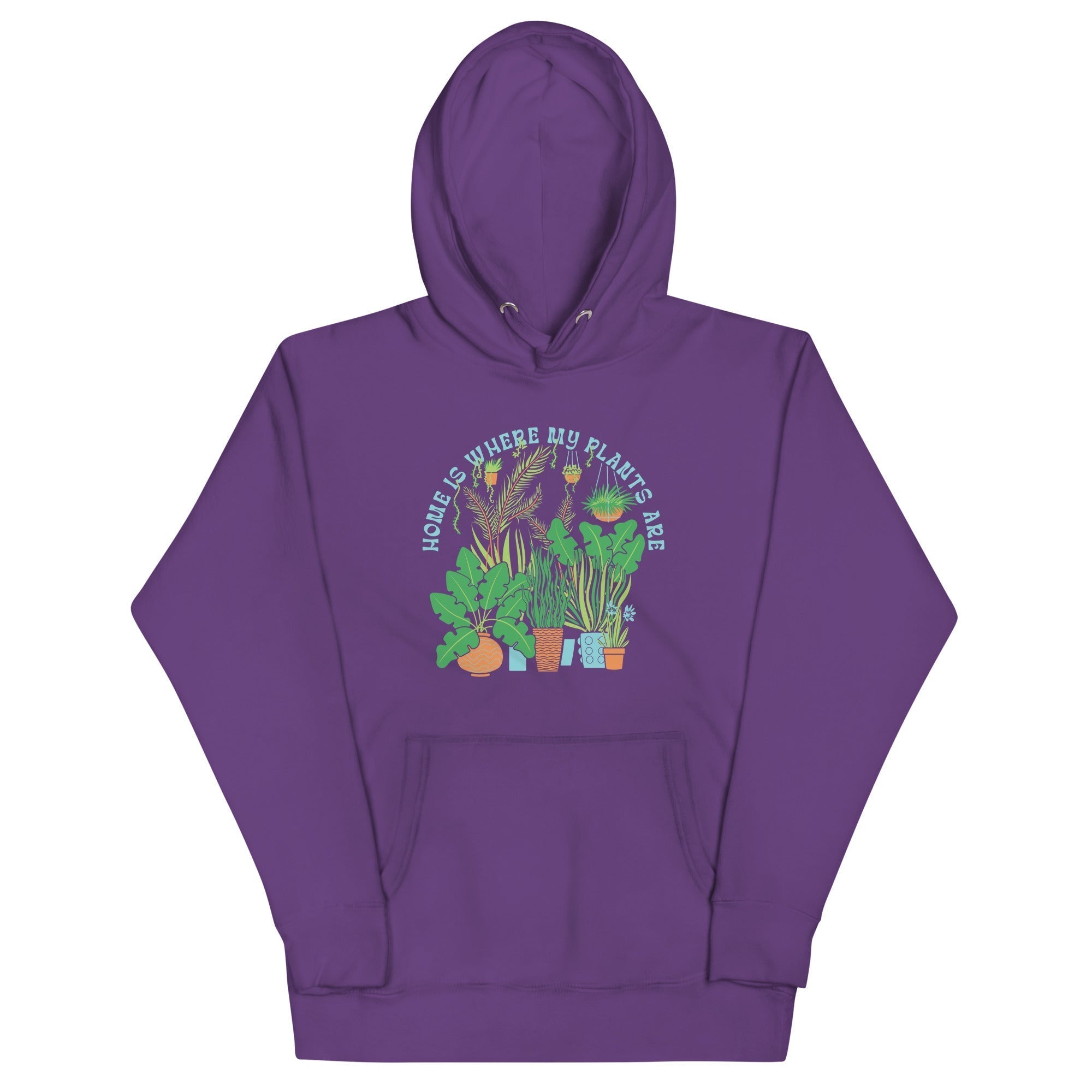 Home Is Where The Plants Are Unisex Hoodie T-Shirts, Sweatshirt | CoreVibeTees.com (Image 5)
