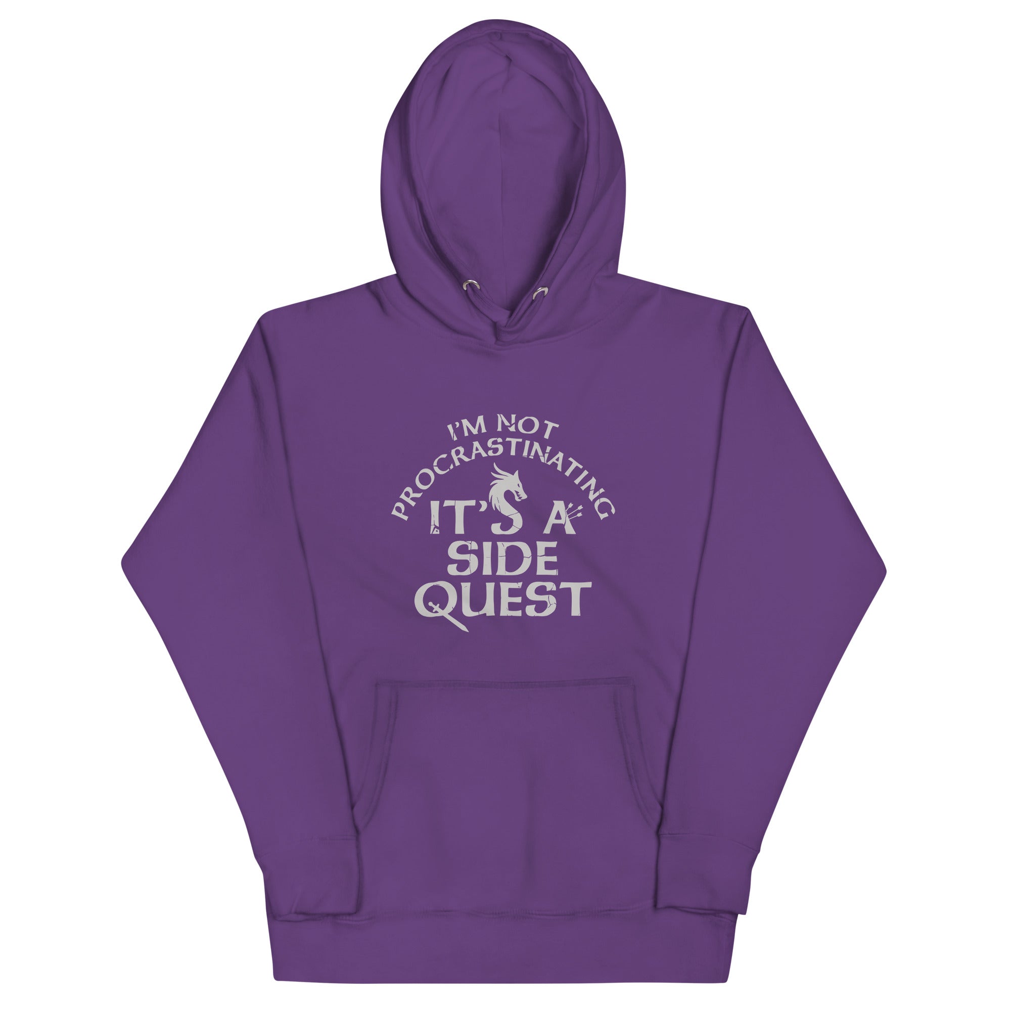 I'm Not Procrastinating, It's A Side Quest Unisex Hoodie T-Shirts, Sweatshirt | CoreVibeTees.com (Image 5)