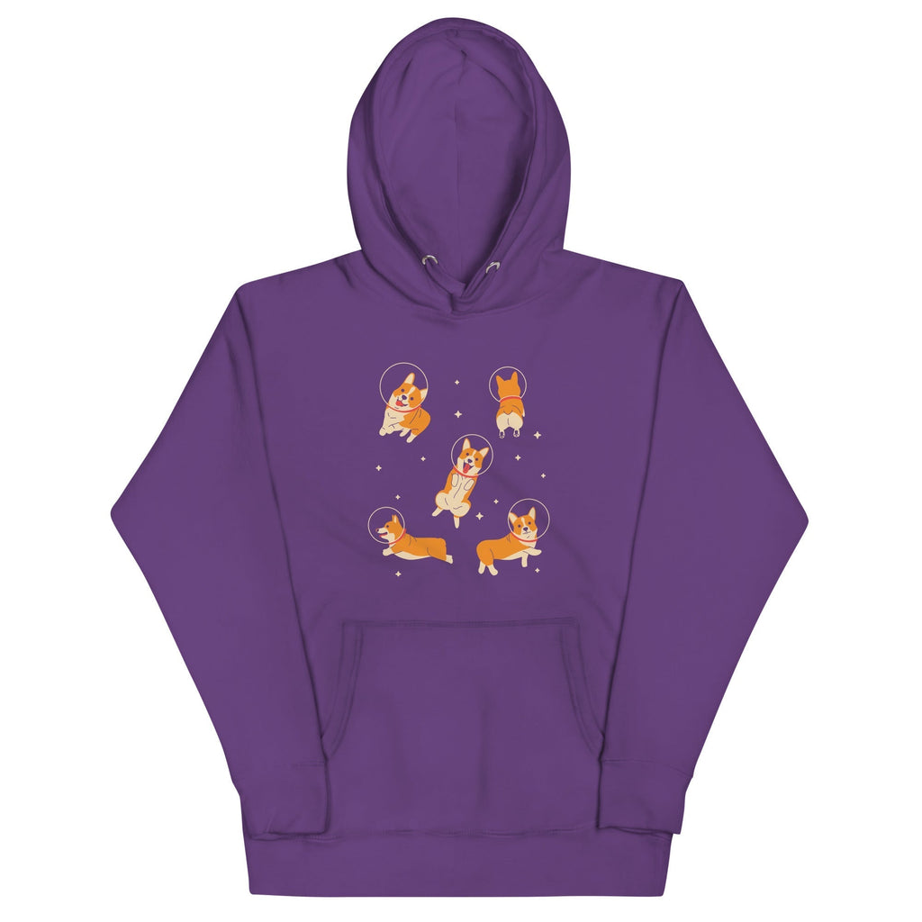 Corgis In Space Unisex Hoodie T-Shirts, Sweatshirt | CoreVibeTees.com (Image 5)