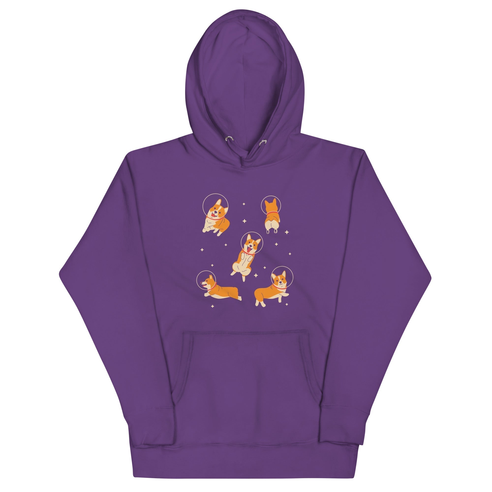 Corgis In Space Unisex Hoodie T-Shirts, Sweatshirt | CoreVibeTees.com (Image 5)