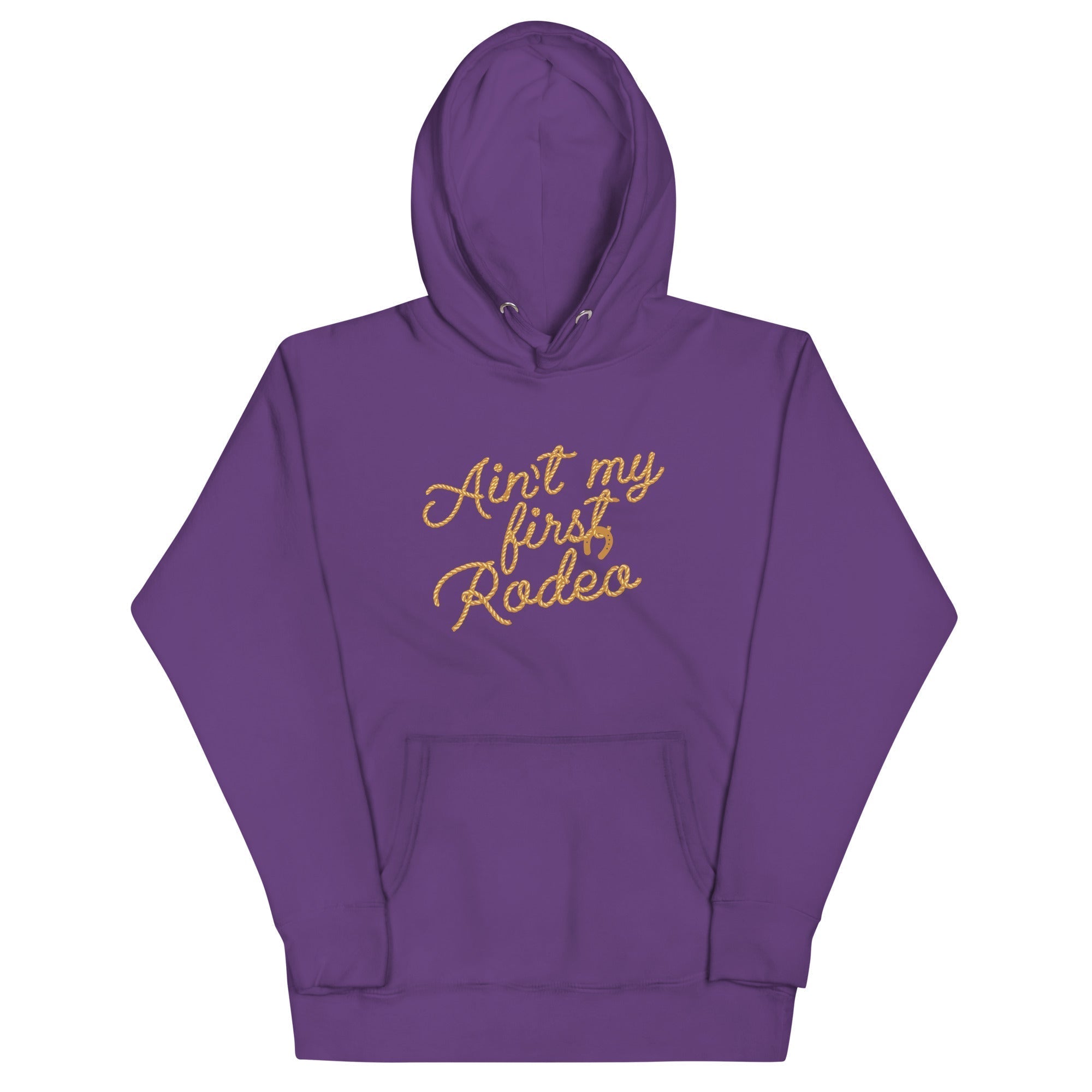 Ain't My First Rodeo Unisex Hoodie T-Shirts, Sweatshirt | CoreVibeTees.com (Image 4)