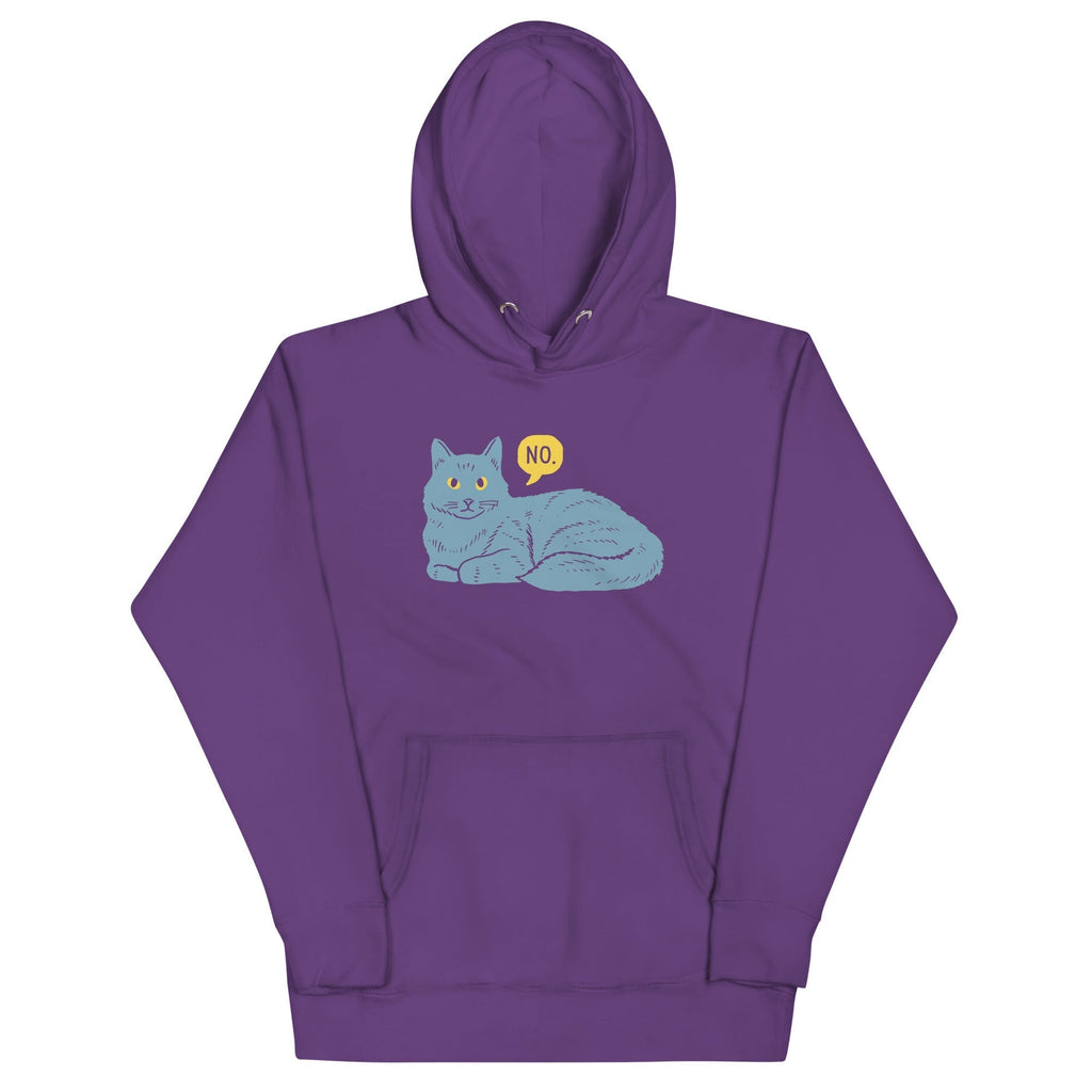 No Cat Unisex Hoodie T-Shirts, Sweatshirt | CoreVibeTees.com (Image 3)