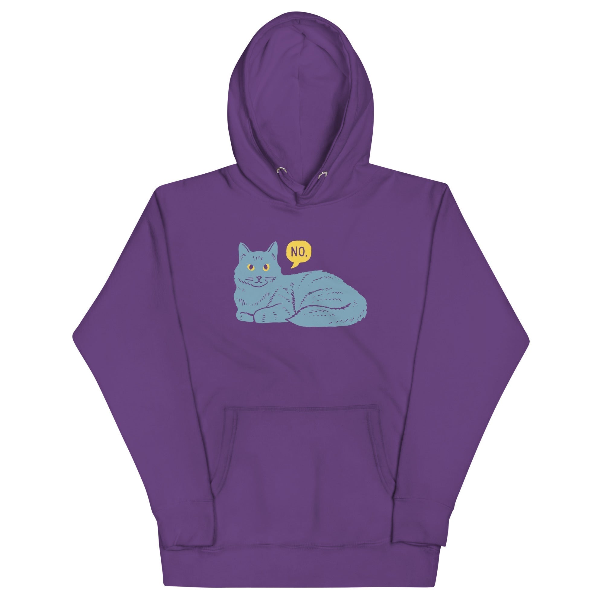 No Cat Unisex Hoodie T-Shirts, Sweatshirt | CoreVibeTees.com (Image 3)