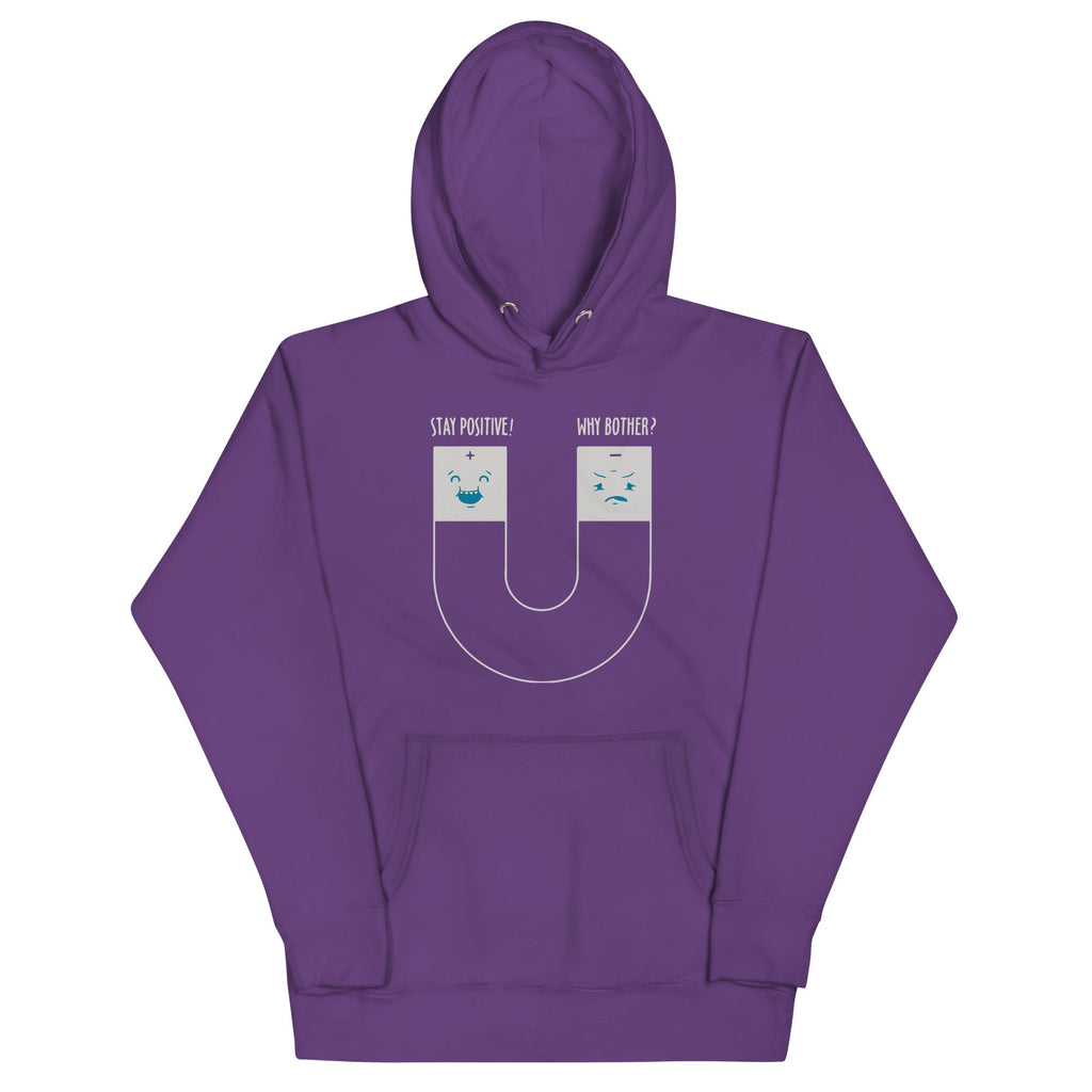 Stay Positive Unisex Hoodie T-Shirts, Sweatshirt | CoreVibeTees.com (Image 4)