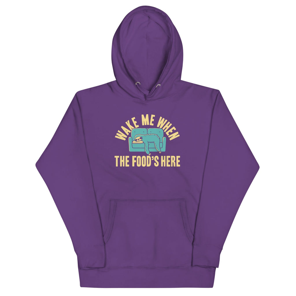 Wake Me When The Food's Here Unisex Hoodie T-Shirts, Sweatshirt | CoreVibeTees.com (Image 3)