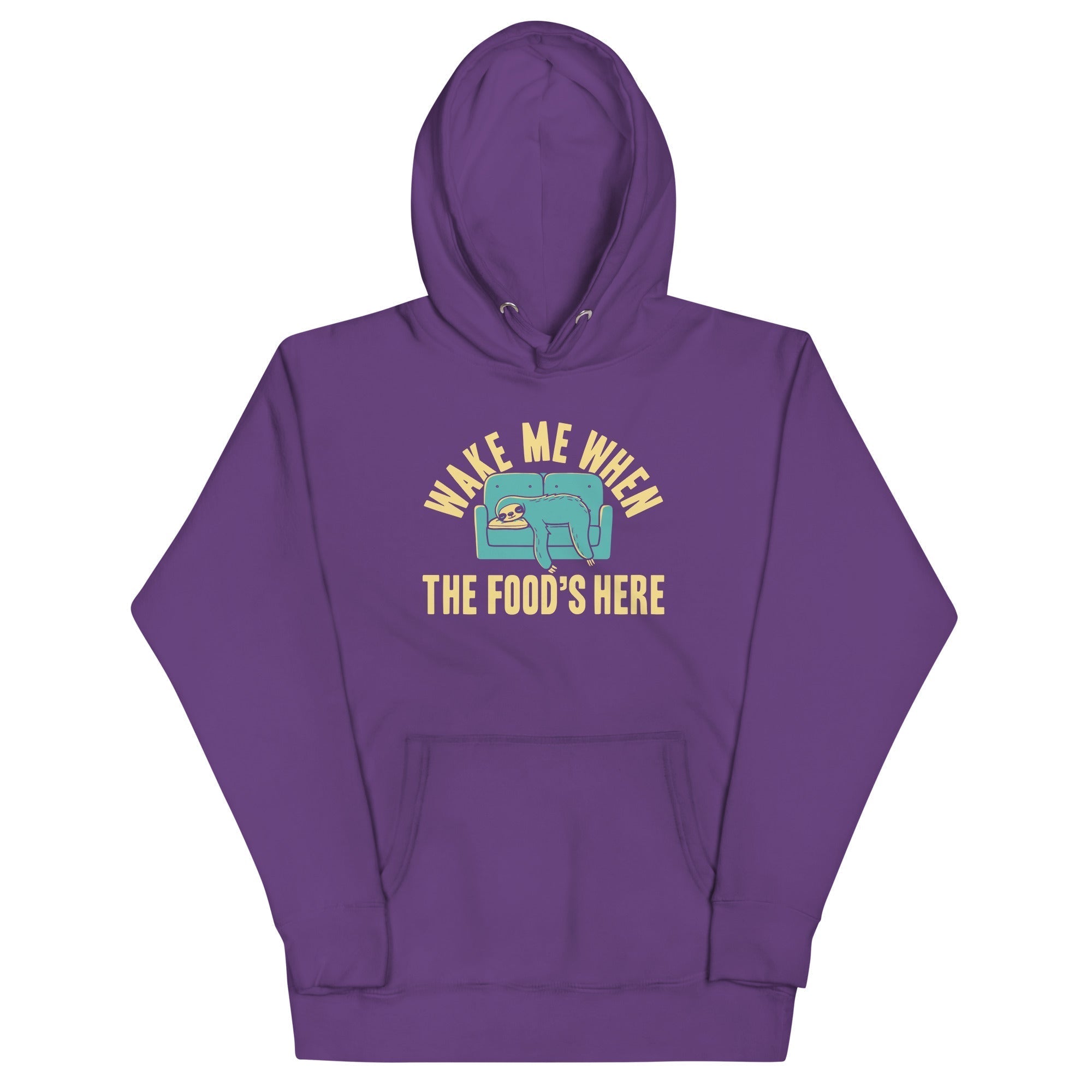 Wake Me When The Food's Here Unisex Hoodie T-Shirts, Sweatshirt | CoreVibeTees.com (Image 3)