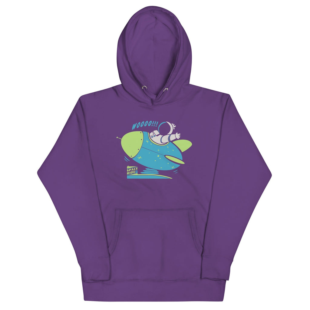 Space Ride Unisex Hoodie T-Shirts, Sweatshirt | CoreVibeTees.com (Image 3)
