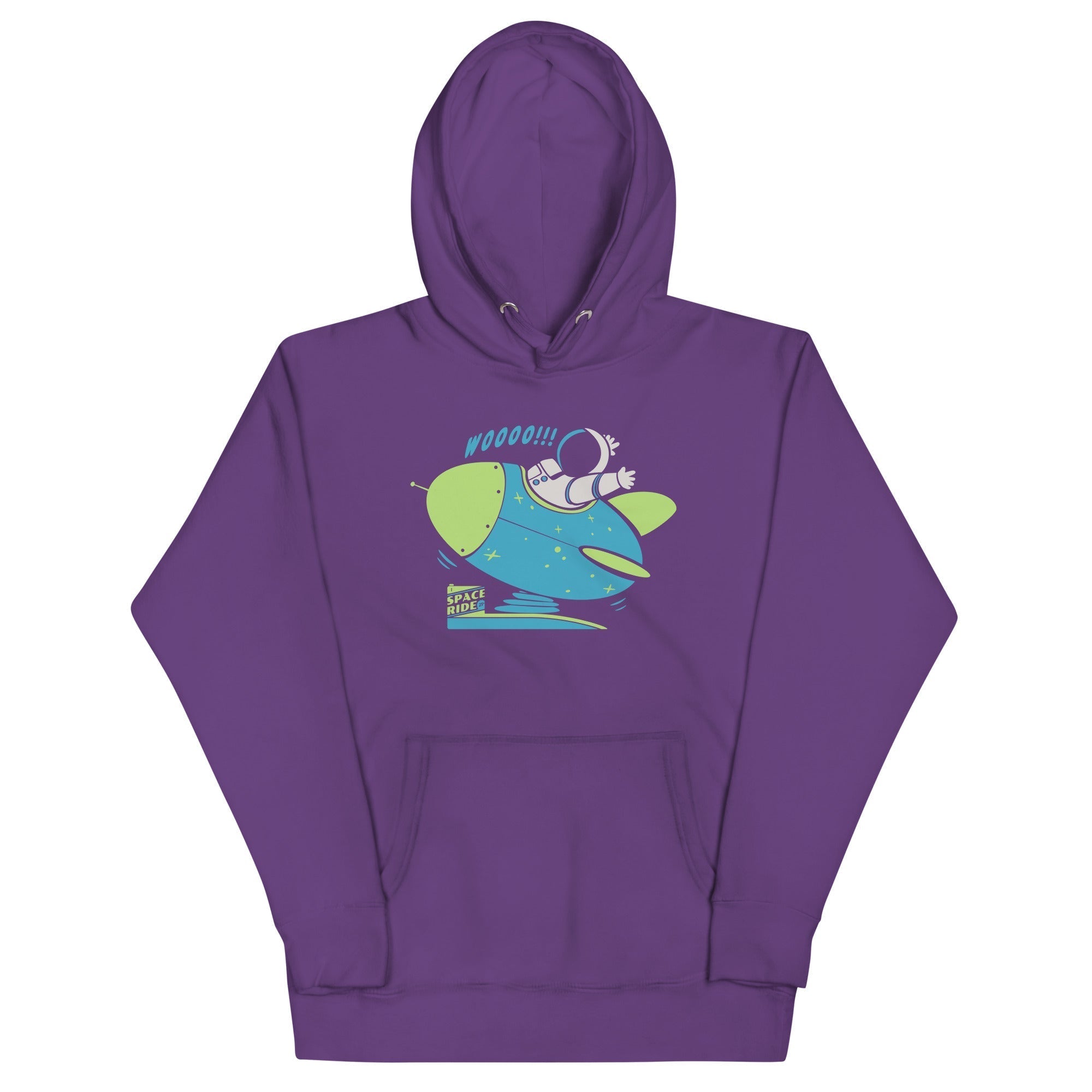 Space Ride Unisex Hoodie T-Shirts, Sweatshirt | CoreVibeTees.com (Image 3)