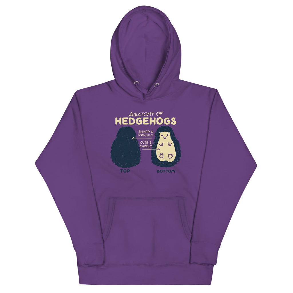 Anatomy Of Hedgehogs Unisex Hoodie T-Shirts, Sweatshirt | CoreVibeTees.com (Image 2)