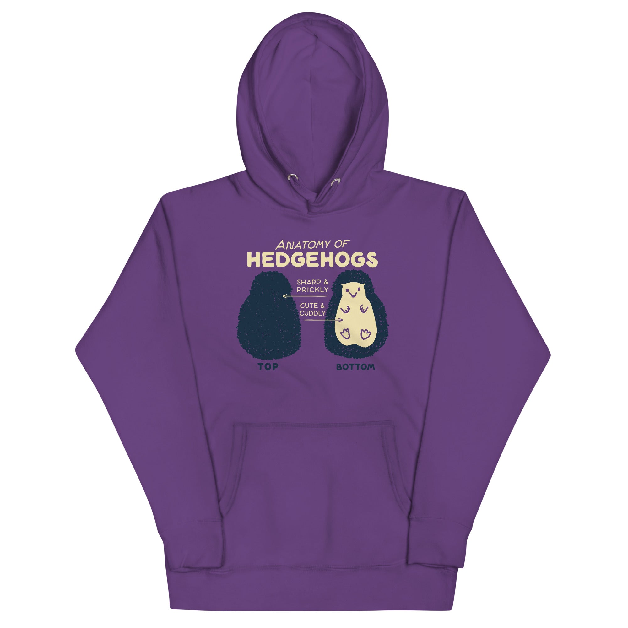 Anatomy Of Hedgehogs Unisex Hoodie T-Shirts, Sweatshirt | CoreVibeTees.com (Image 2)