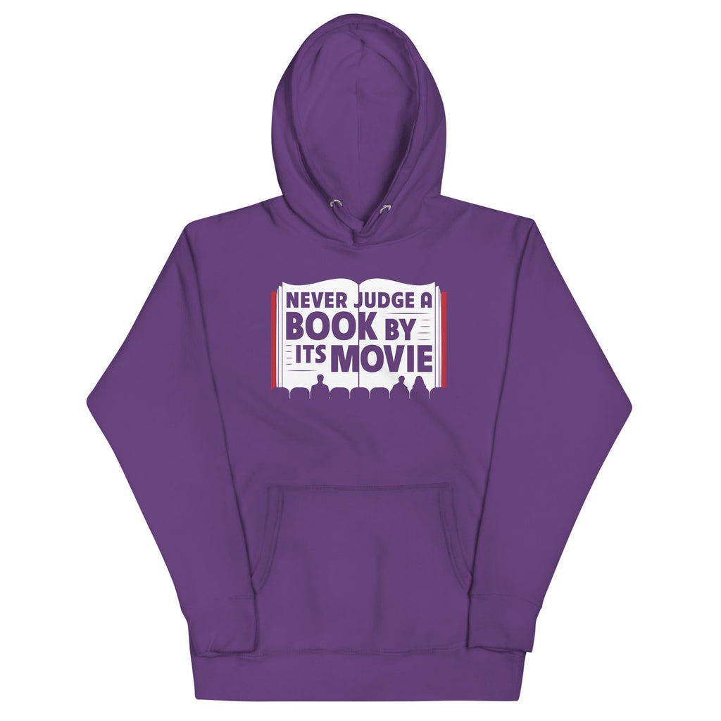 Never Judge A Book By Its Movie Unisex Hoodie T-Shirts, Sweatshirt | CoreVibeTees.com (Image 4)