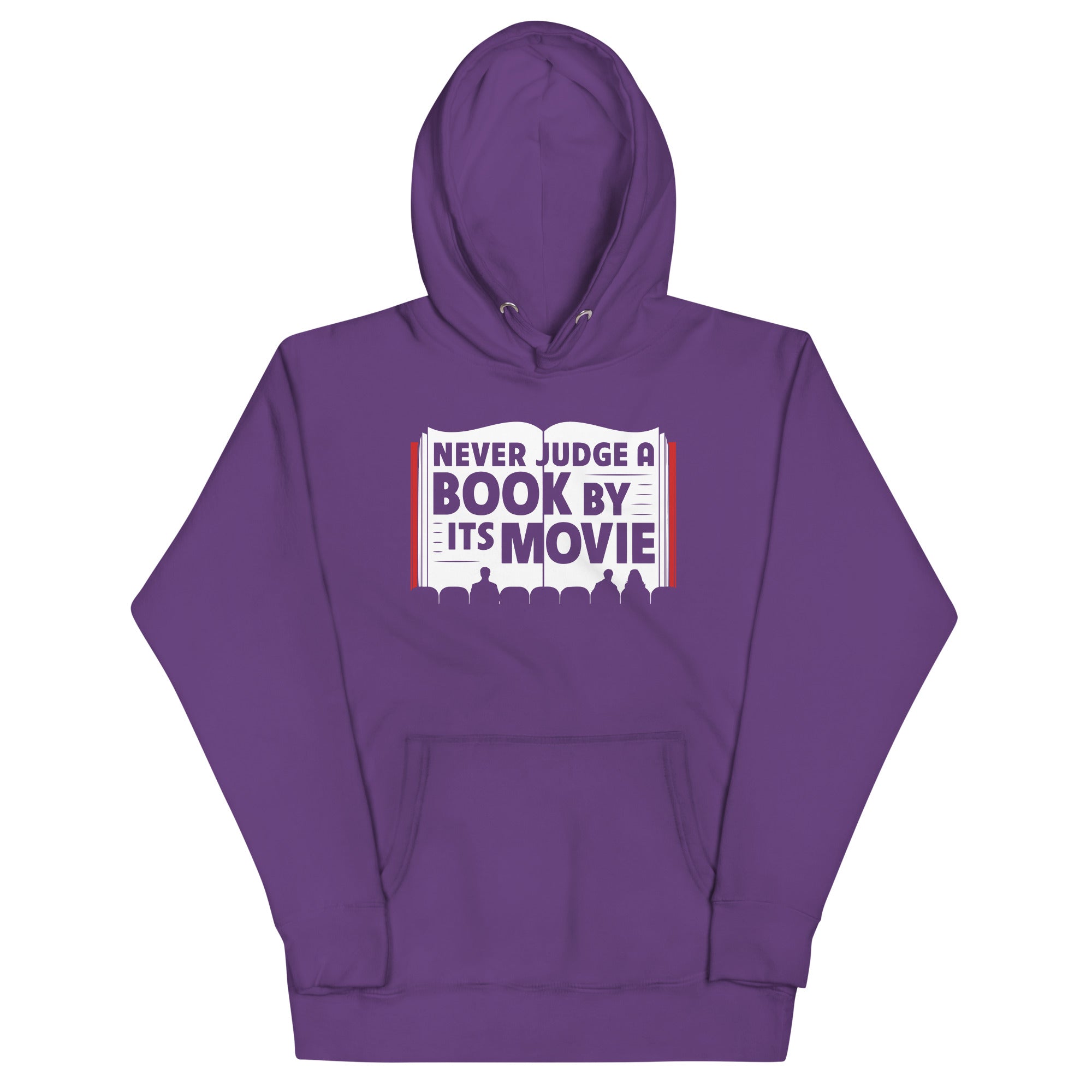 Never Judge A Book By Its Movie Unisex Hoodie T-Shirts, Sweatshirt | CoreVibeTees.com (Image 4)