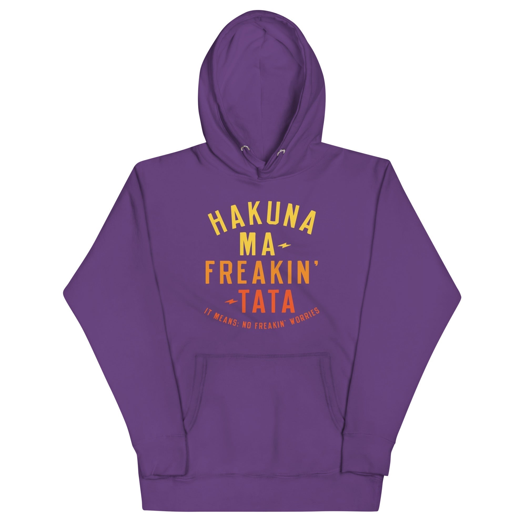 Hakuna Ma-Freakin-Tata Unisex Hoodie T-Shirts, Sweatshirt | CoreVibeTees.com (Image 4)