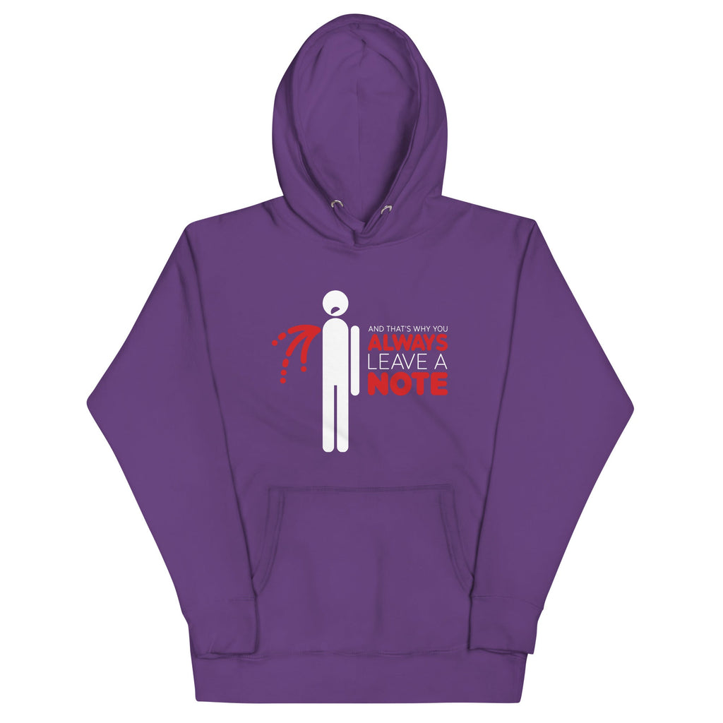 Always Leave A Note Unisex Hoodie T-Shirts, Sweatshirt | CoreVibeTees.com (Image 5)