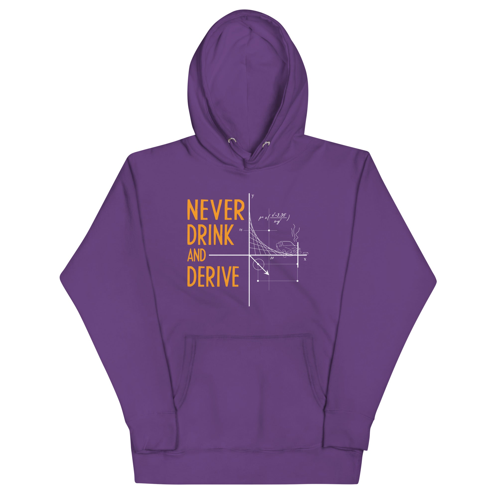 Never Drink and Derive Unisex Hoodie T-Shirts, Sweatshirt | CoreVibeTees.com (Image 5)