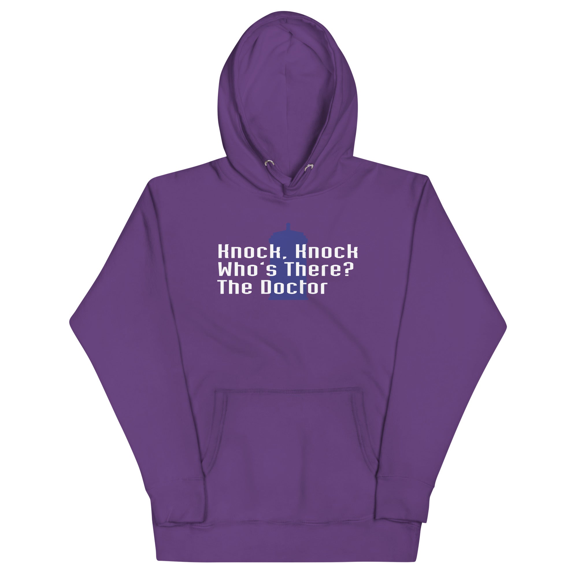 Knock Knock! Who's There? The Doctor Unisex Hoodie T-Shirts, Sweatshirt | CoreVibeTees.com (Image 3)
