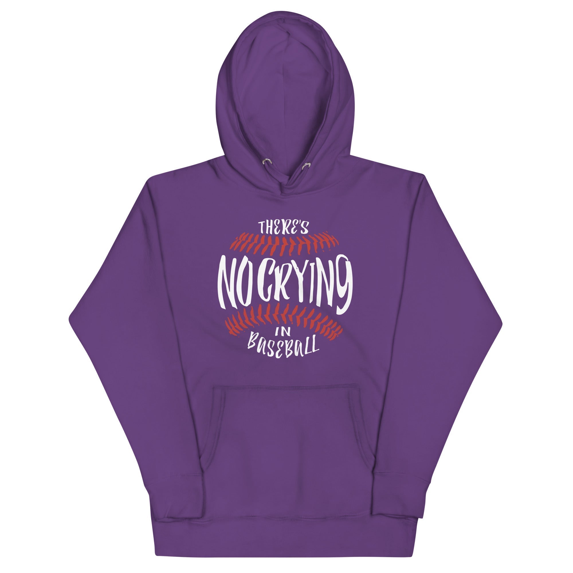 There's No Crying In Baseball Unisex Hoodie T-Shirts, Sweatshirt | CoreVibeTees.com (Image 5)
